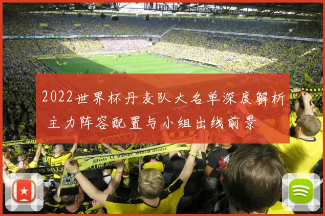 2022世界杯丹麦队大名单深度解析 主力阵容配置与小组出线前景