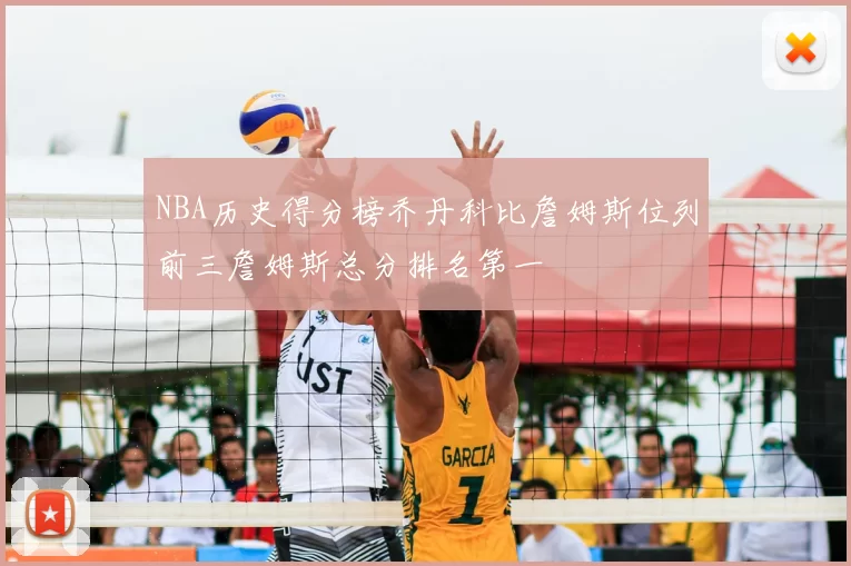 NBA历史得分榜乔丹科比詹姆斯位列前三詹姆斯总分排名第一
